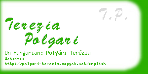 terezia polgari business card